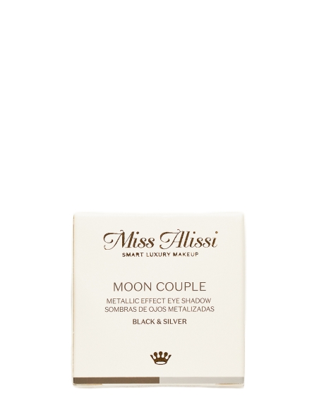 MOON COUPLE BLACK AND SILVER